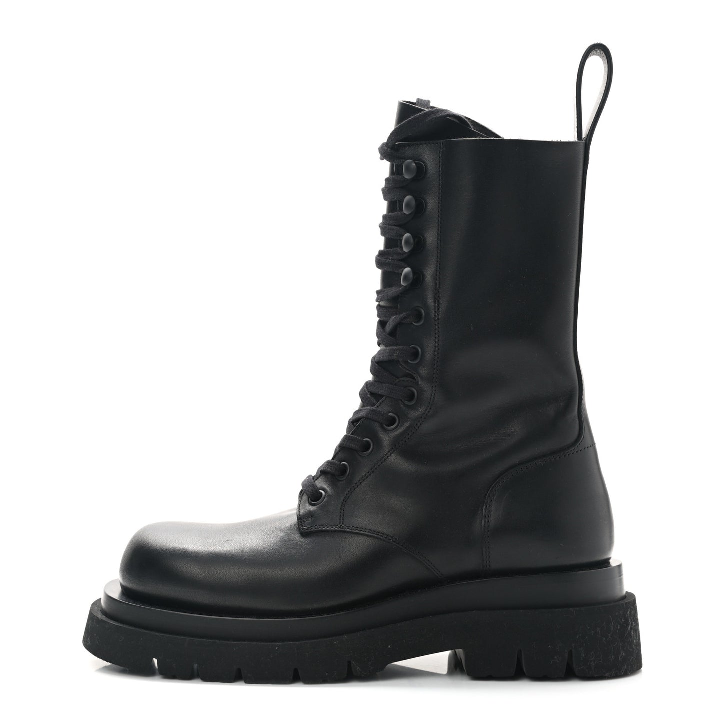 Calfskin The Lug Lace Up 55mm Boots 36 Black