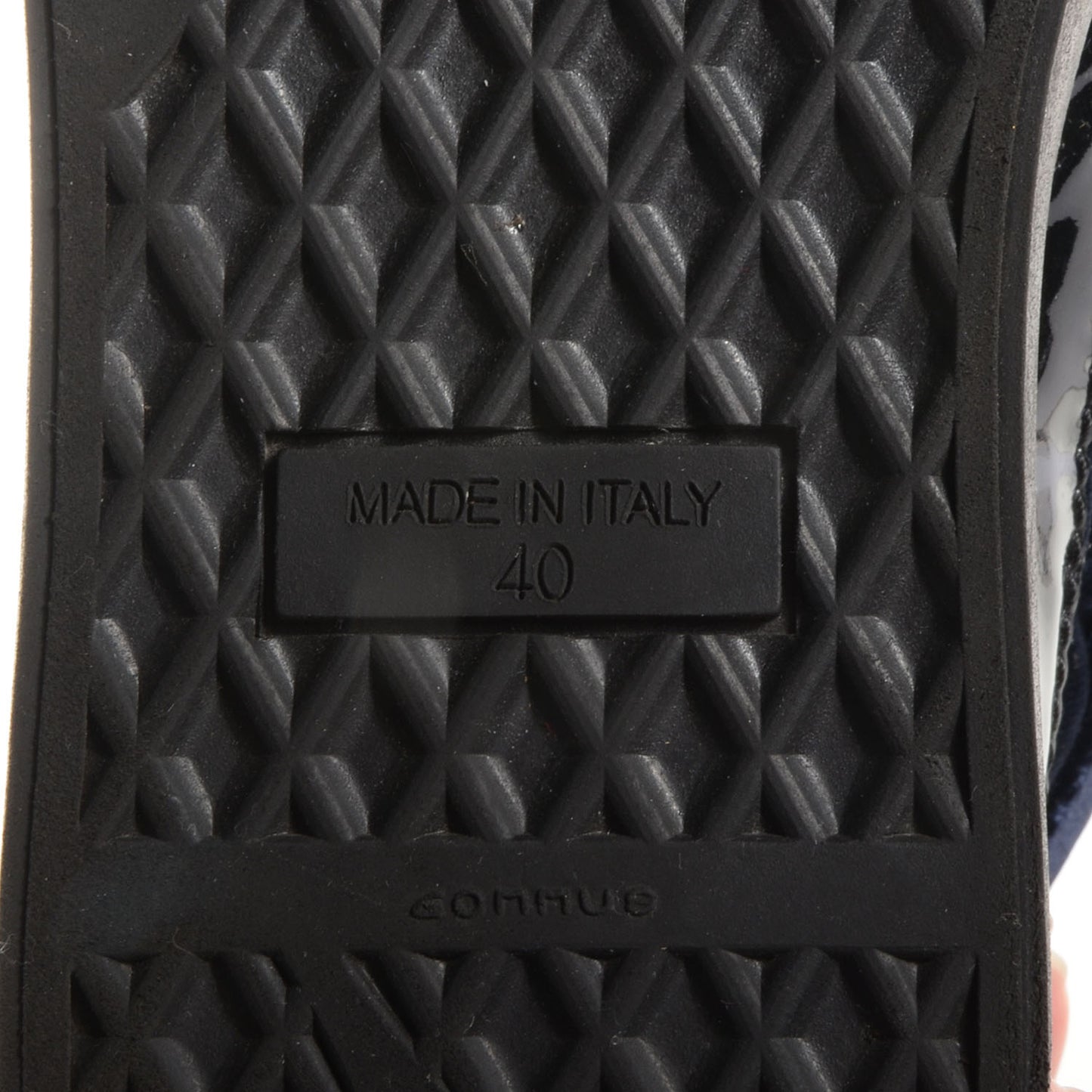 GIUSEPPEZANOTTIPatentVelvetCobySneakers40BlackNavy
