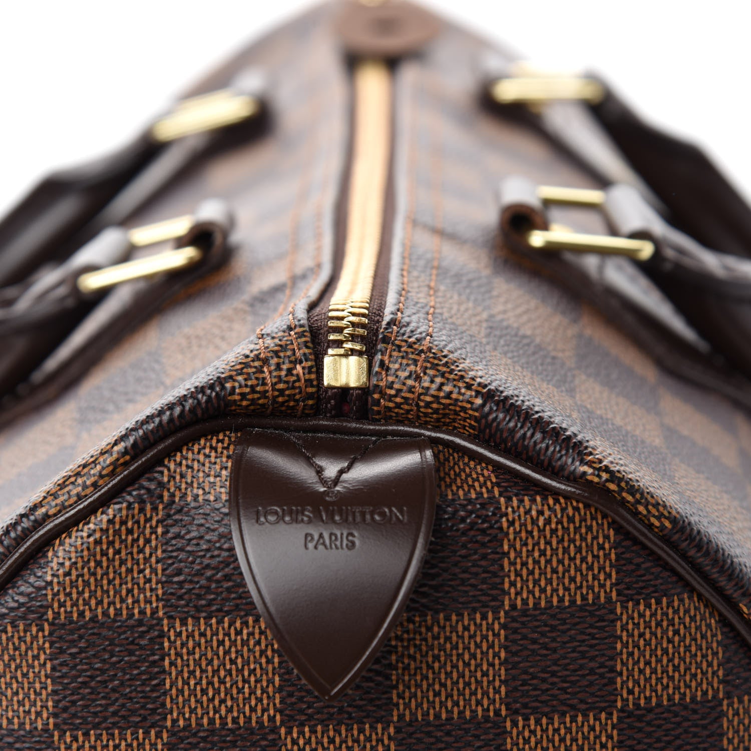 Louis Vuitton Damier Ebene Speedy 30 9 of 12