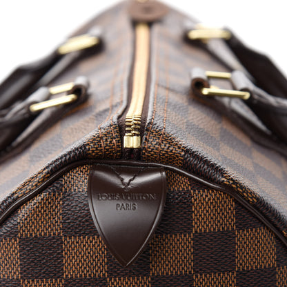 Louis Vuitton Damier Ebene Speedy 30 9 of 12