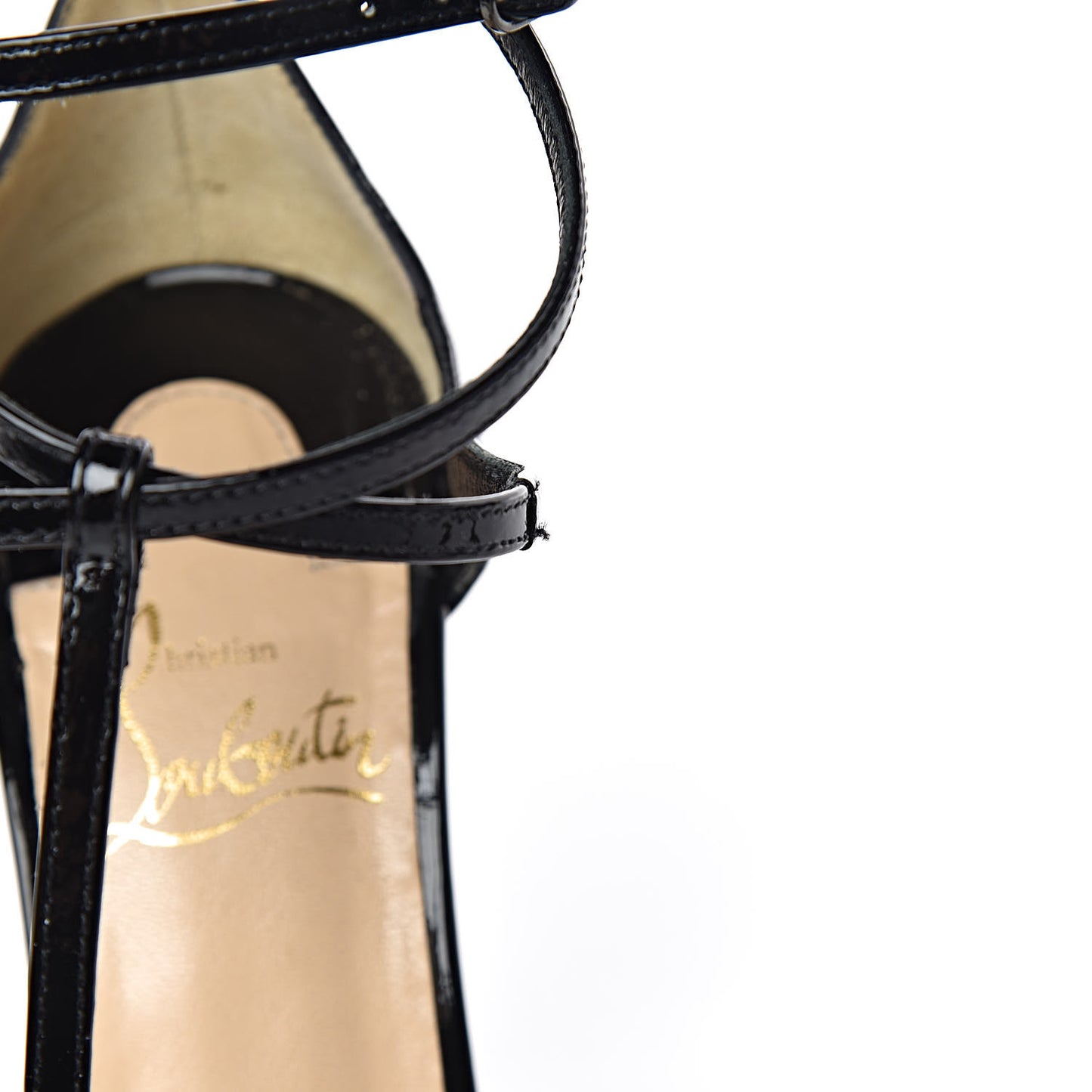 Patent Benedetta 120 Sandals 35 Black