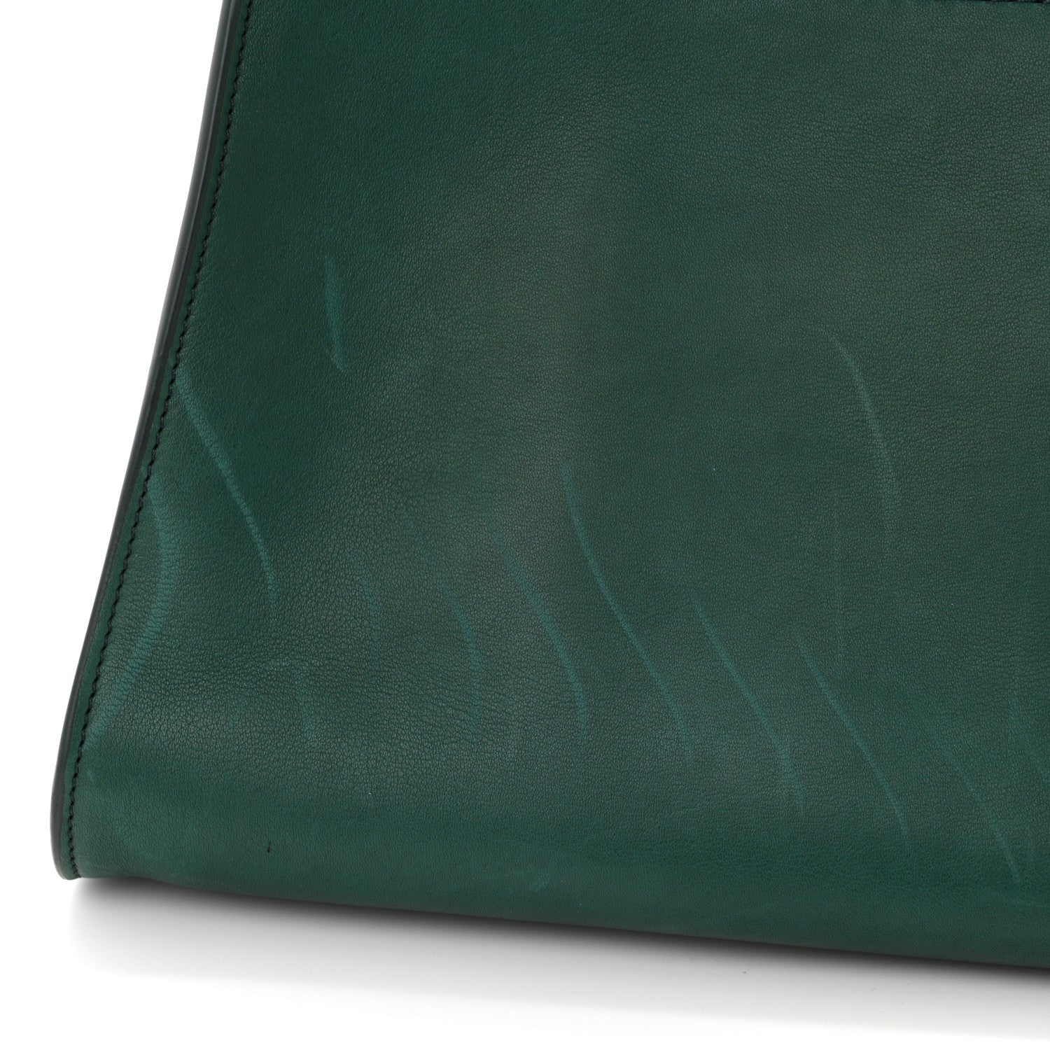 The Row Polished Saddle Calfskin Soft Margaux 15 Cyprus 10 of 11