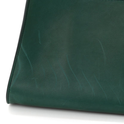 The Row Polished Saddle Calfskin Soft Margaux 15 Cyprus 10 of 11