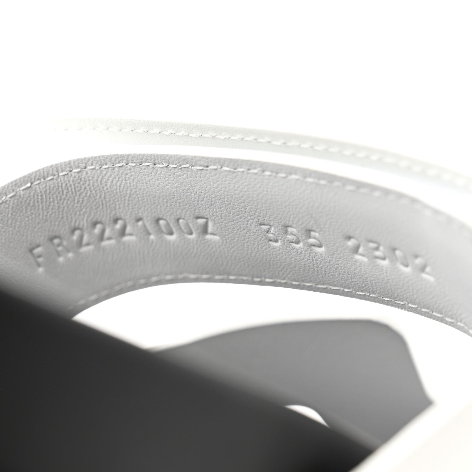 Hermes Calfskin Womens Chypre Sandals 35.5 White 8 of 8