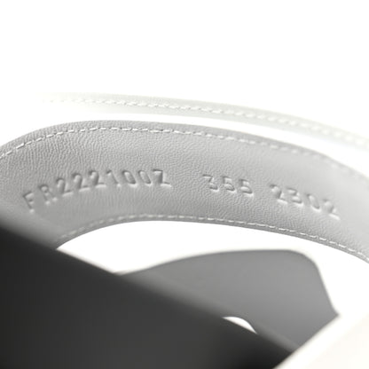 Hermes Calfskin Womens Chypre Sandals 35.5 White 8 of 8