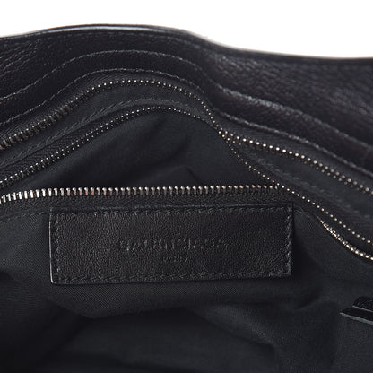 Balenciaga Chevre Silver Metallic Edge Hardware City Black 5 of 7