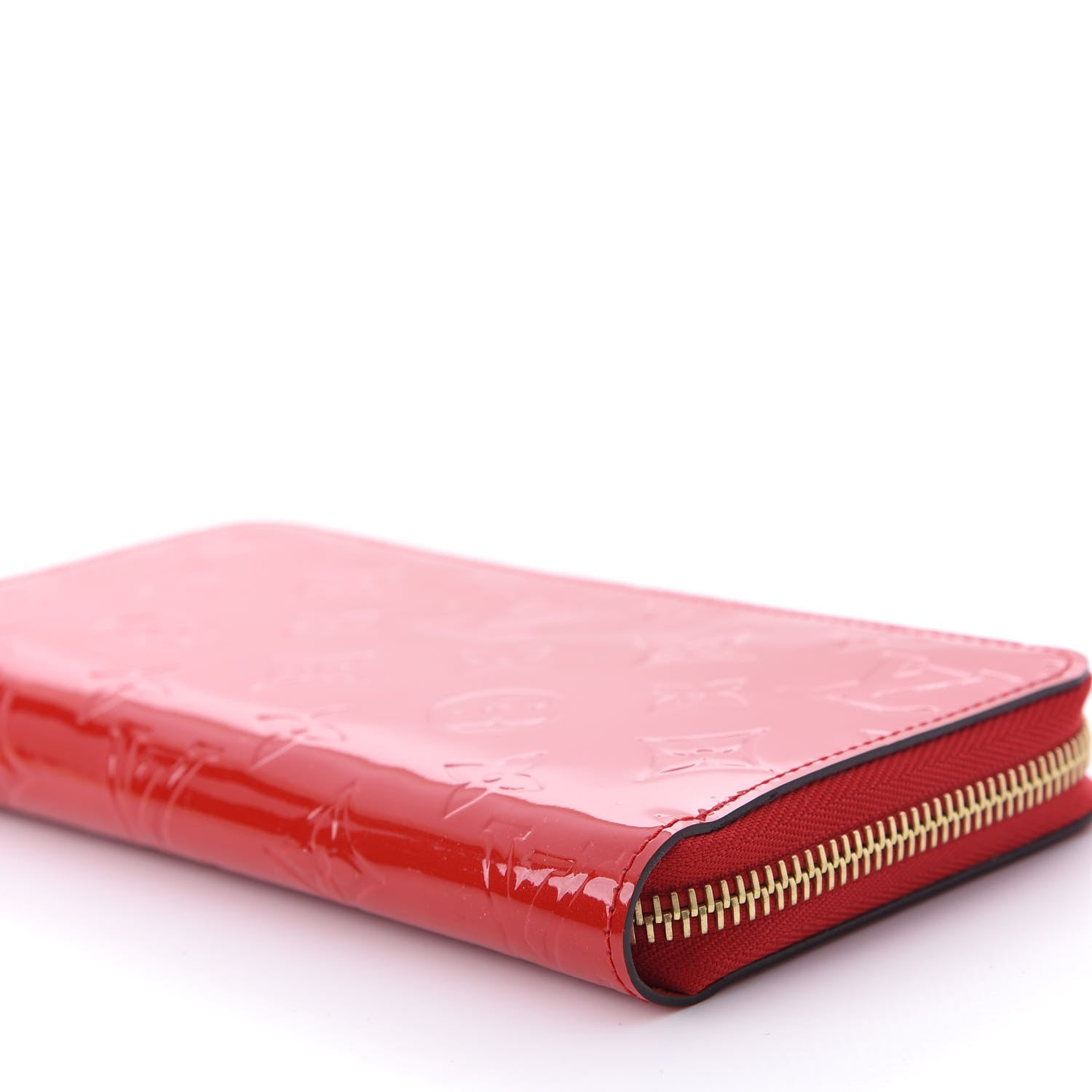 Louis Vuitton Vernis Zippy Wallet Cherry 9 of 10