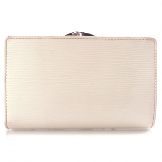 Epi French Purse Wallet White