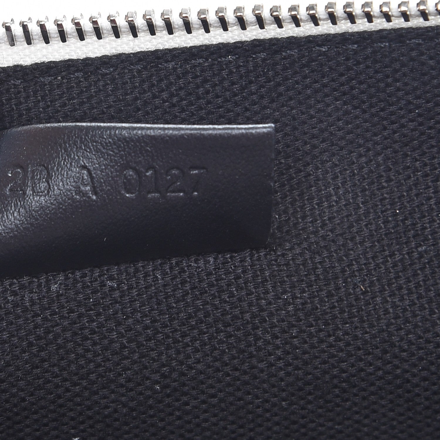 Givenchy Lambskin Star Print Large Pandora Pouch White Black 7 of 7