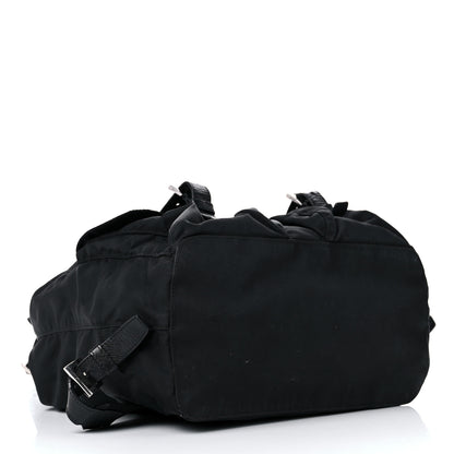Prada Tessuto Nylon Saffiano Medium Backpack Black 3 of 24