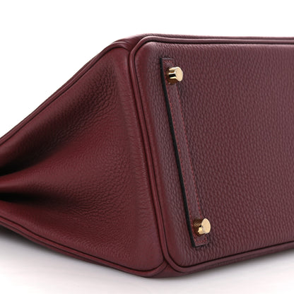 Hermes Togo Birkin 30 Rouge H 9 of 11