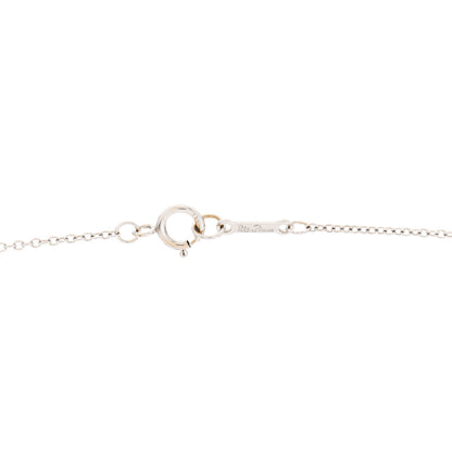 Tiffany 18K White Gold Diamond Paloma Picasso Double Loving Heart Necklace 6 of 6