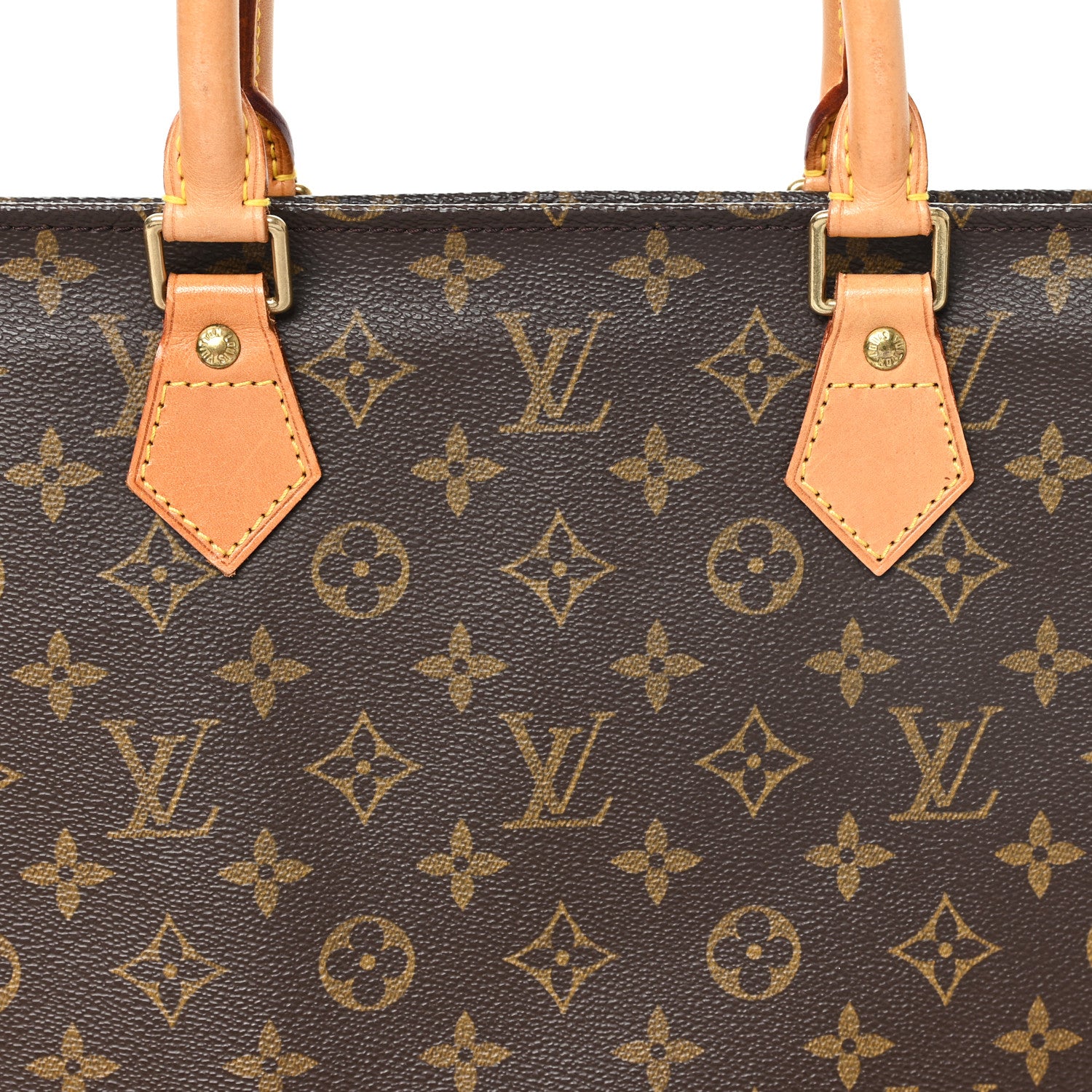 Louis Vuitton Monogram Sac Plat 7 of 9