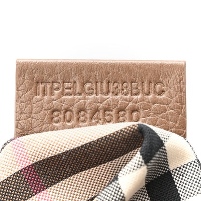 Burberry Grainy Calfskin Small Bucket Bag Earth 7 of 10