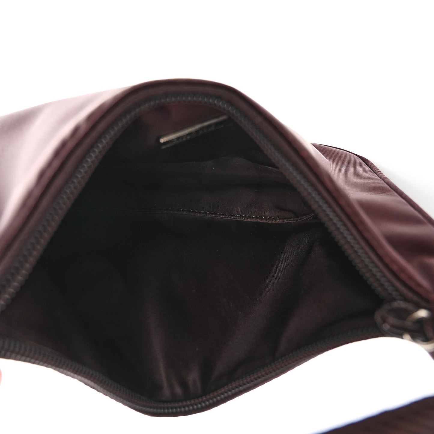 Nylon Vela Shoulder Bag Granato