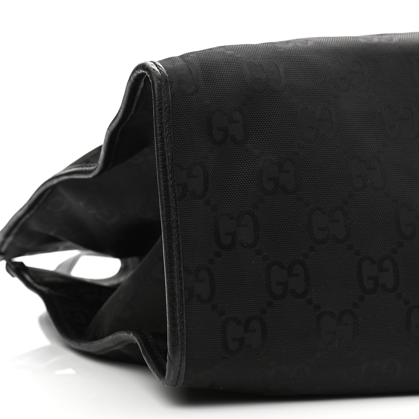 Econyl Nylon Monogram Large Off The Grid Tote Bag Black