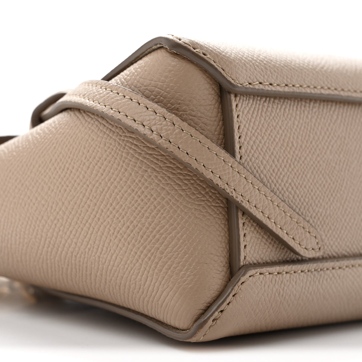 Celine Grained Calfskin Pico Belt Bag Light Taupe 9 of 12