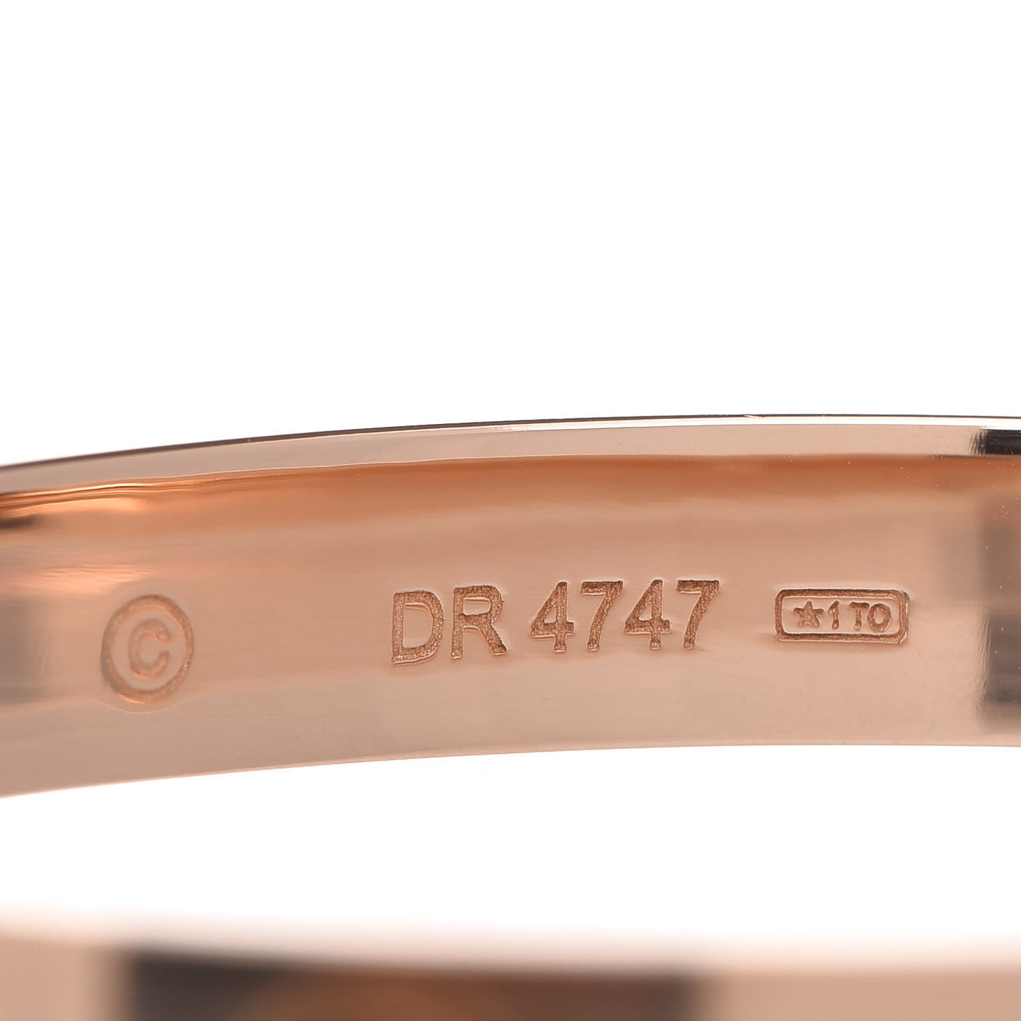 18K Pink Gold LOVE Bracelet 16