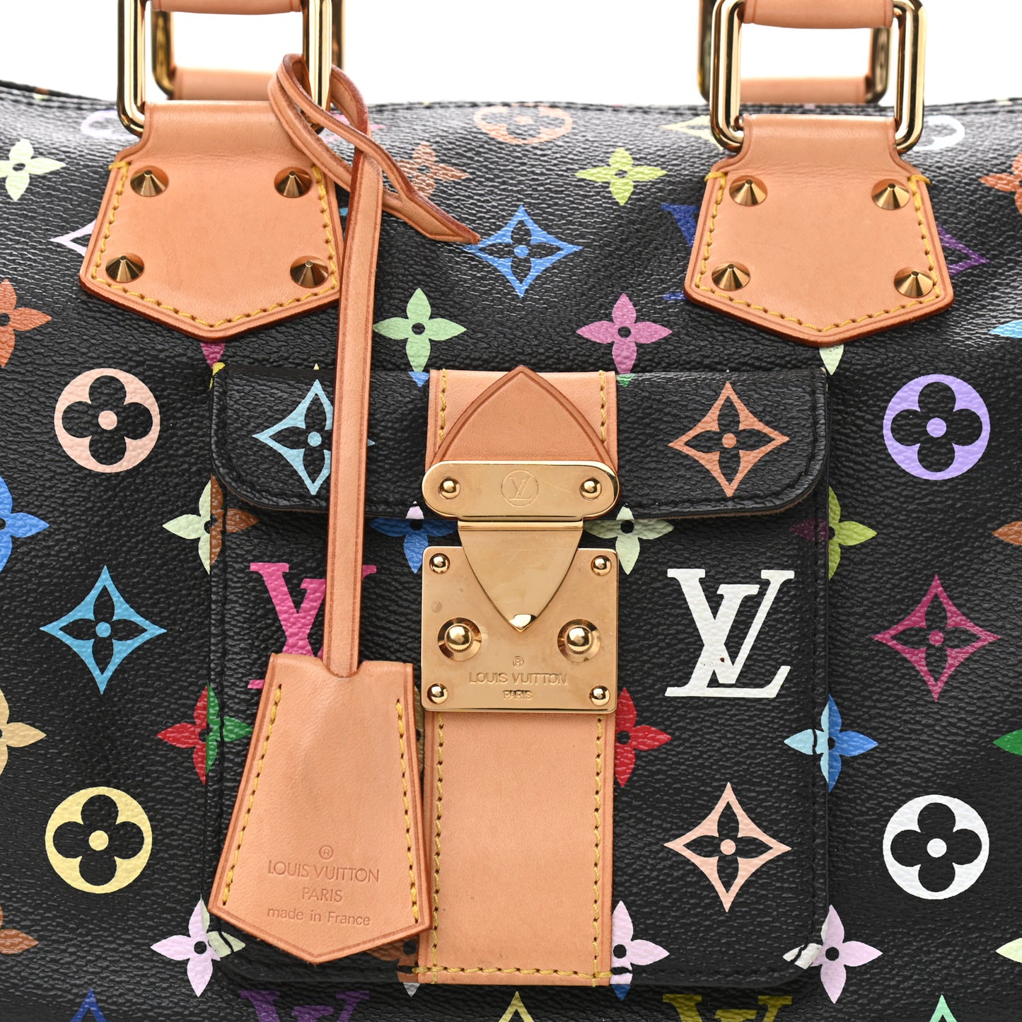 Monogram Multicolor Speedy 30 Black