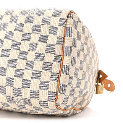 Louis Vuitton Damier Azur Speedy 30 10 of 10