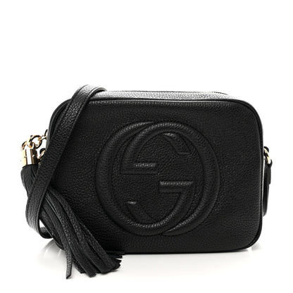 Gucci Pebbled Calfskin Small Soho Disco Bag Black 1 of 11