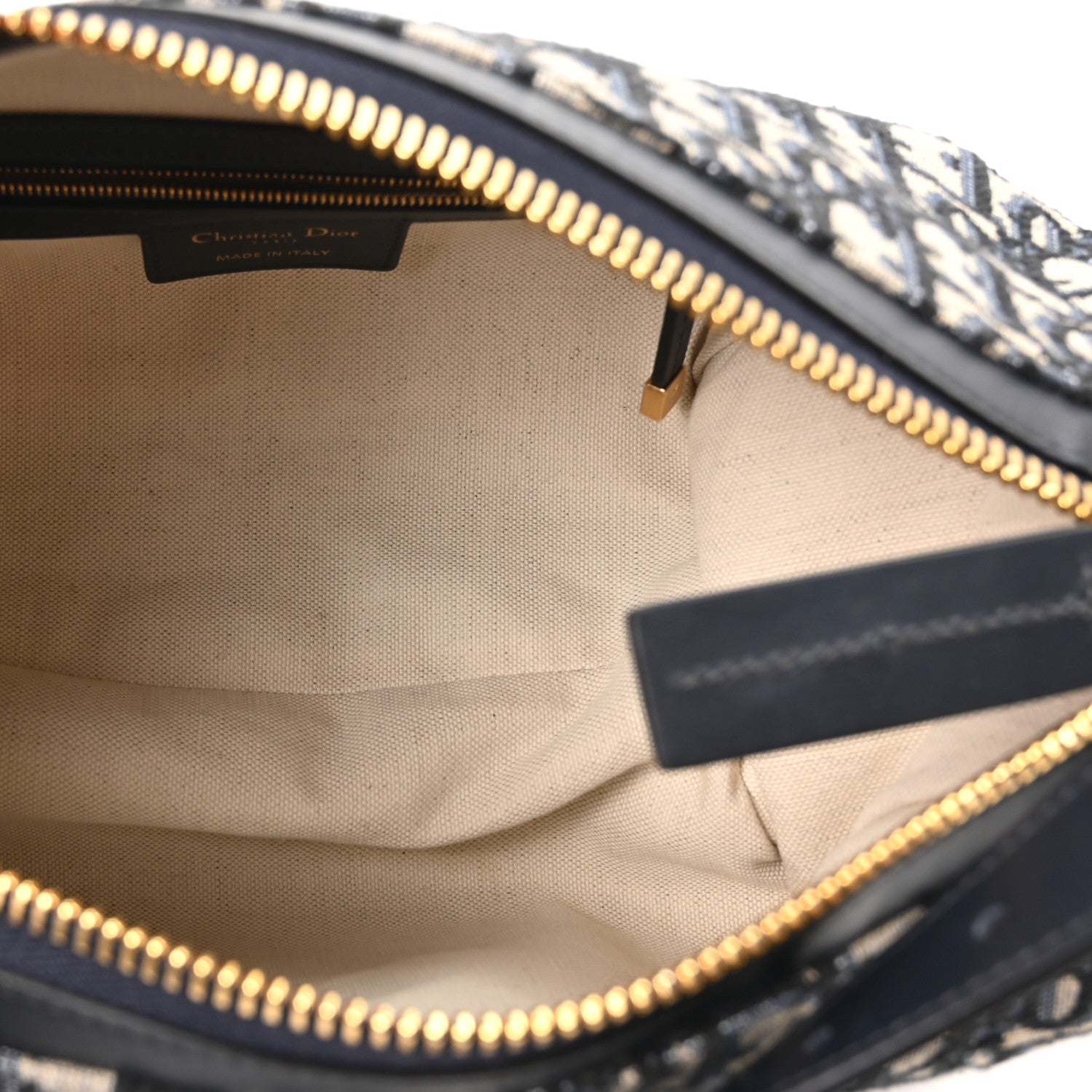 Christian Dior Oblique Small D-Journey Bag Blue 5 of 10