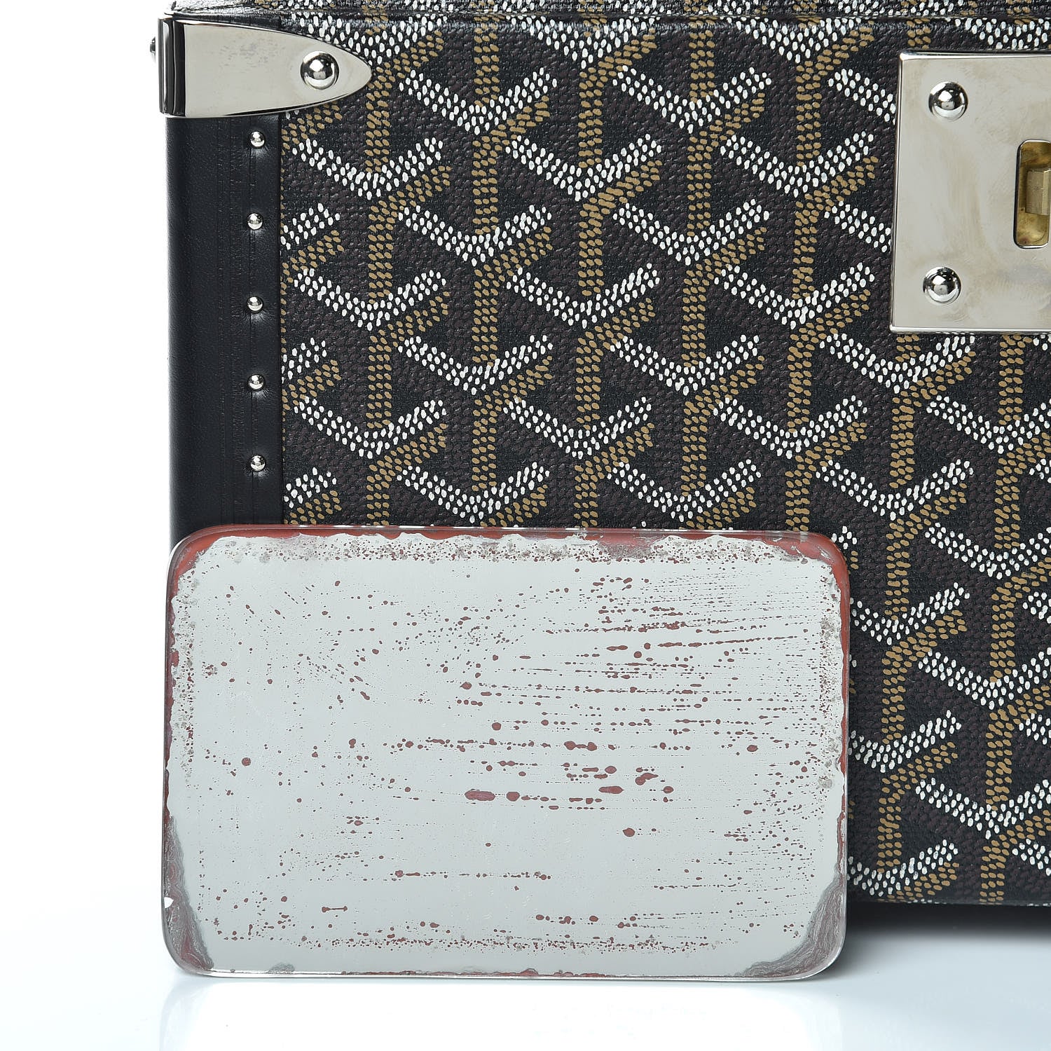 Goyard Goyardine Sardaigne Train Case Black 13 of 13