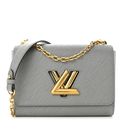 Louis Vuitton Epi Twist Shoulder Bag MM Gris Cloudy 1 of 15