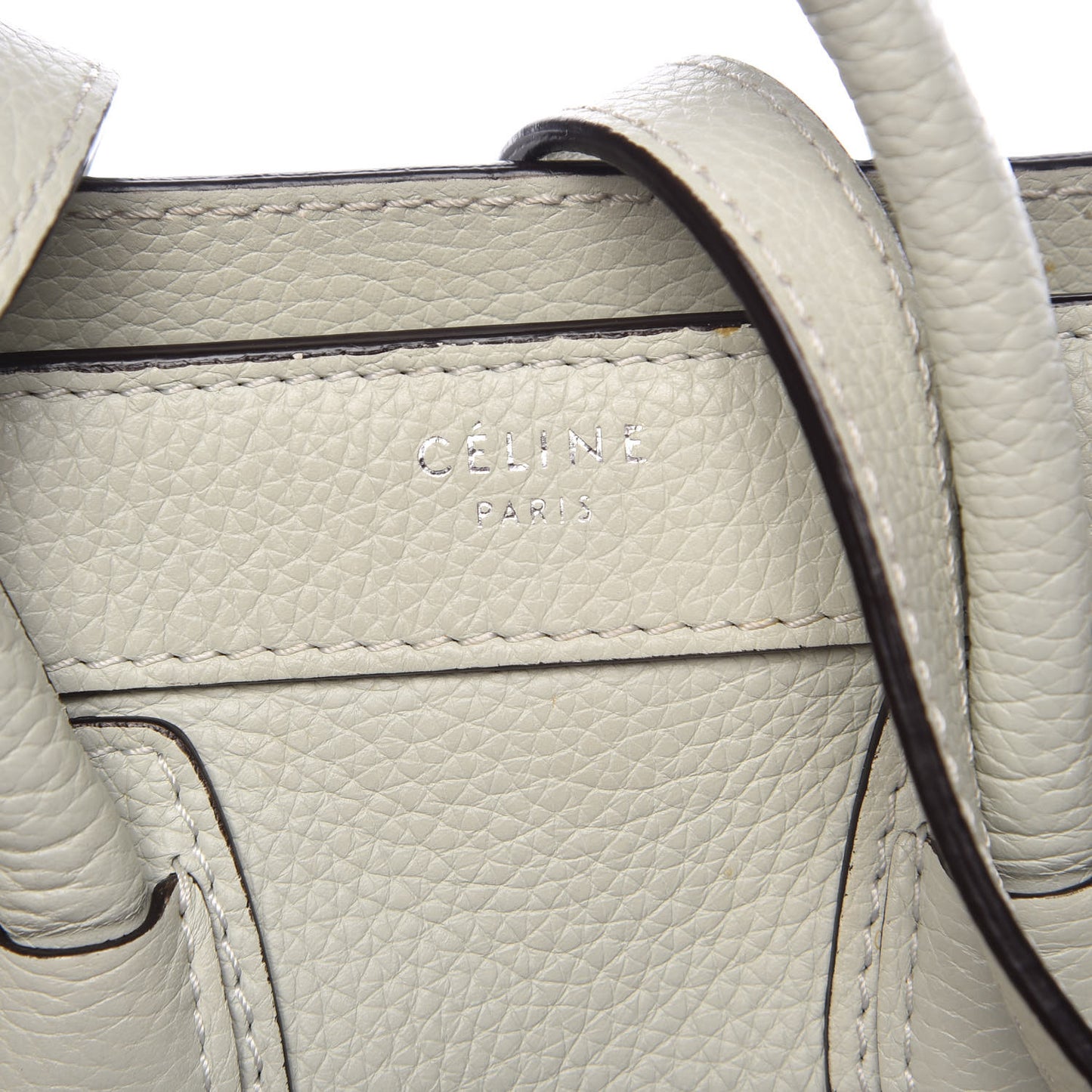 Drummed Calfskin Nano Luggage Lune