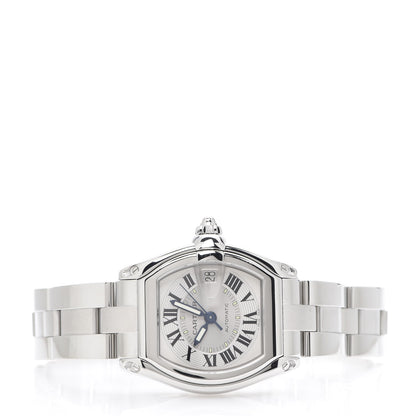 Cartier Stainless Steel 37mm Roadster Automatic Watch 2 of 8
