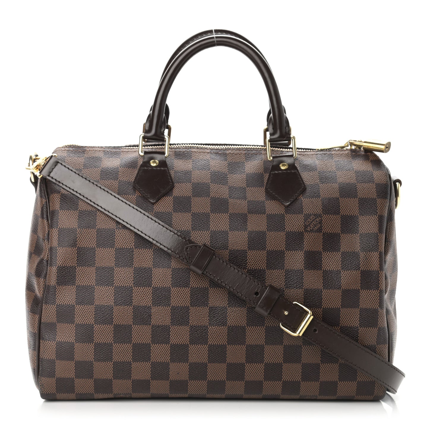 Damier Ebene Speedy Bandouliere 30