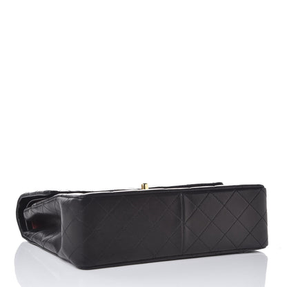 Chanel Lambskin Quilted Medium Double Flap Black 4 of 8