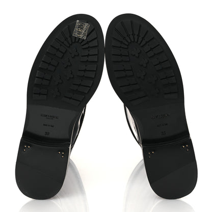 Saint Laurent Smooth Calfskin River Boots 38 Black 7 of 12