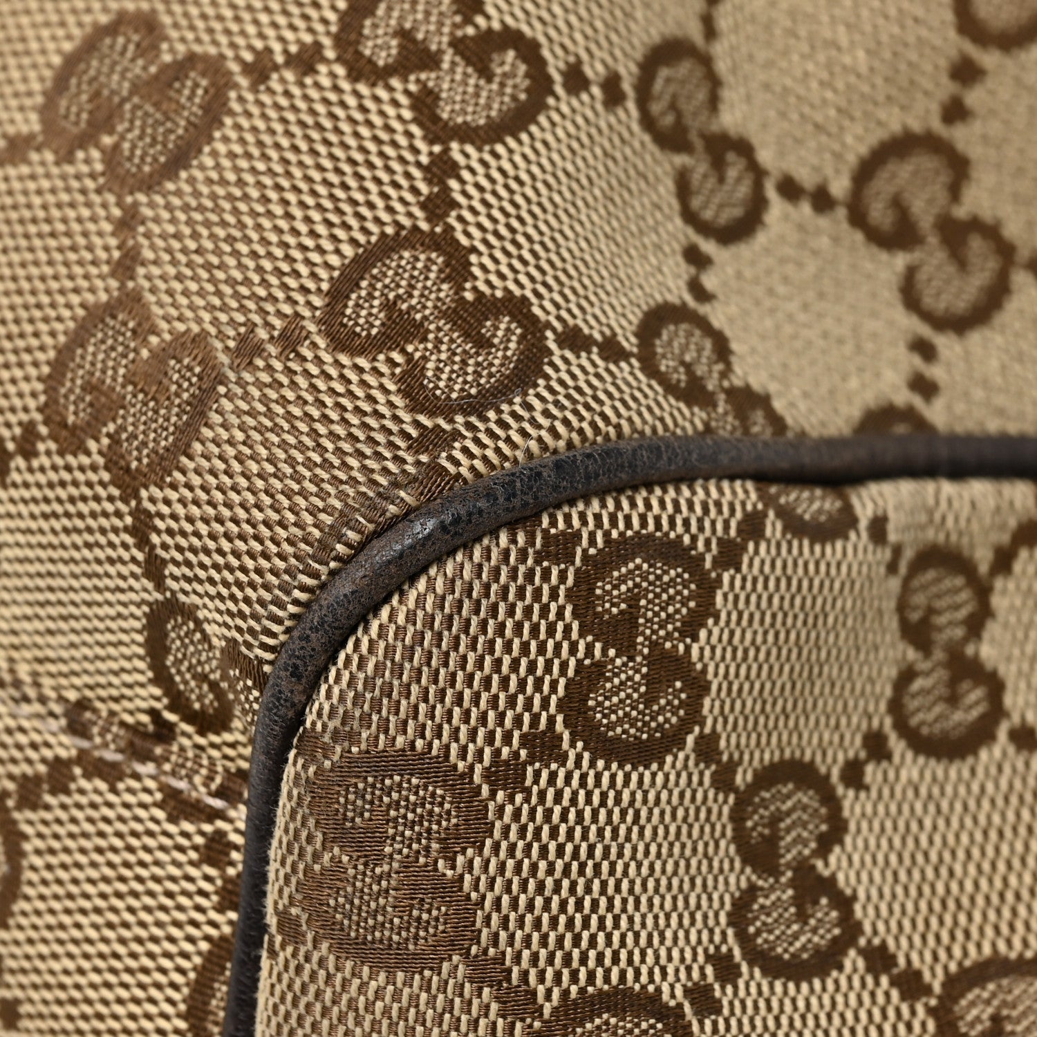 Gucci Monogram Large Sukey Tote Dark Brown 14 of 21