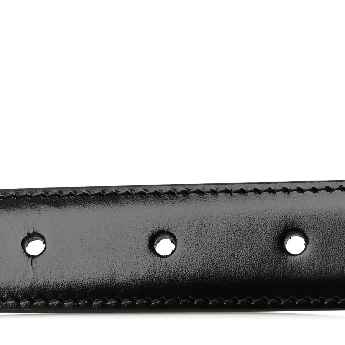 Box Calfskin Medium 25mm Triomphe Belt 80 32 Black