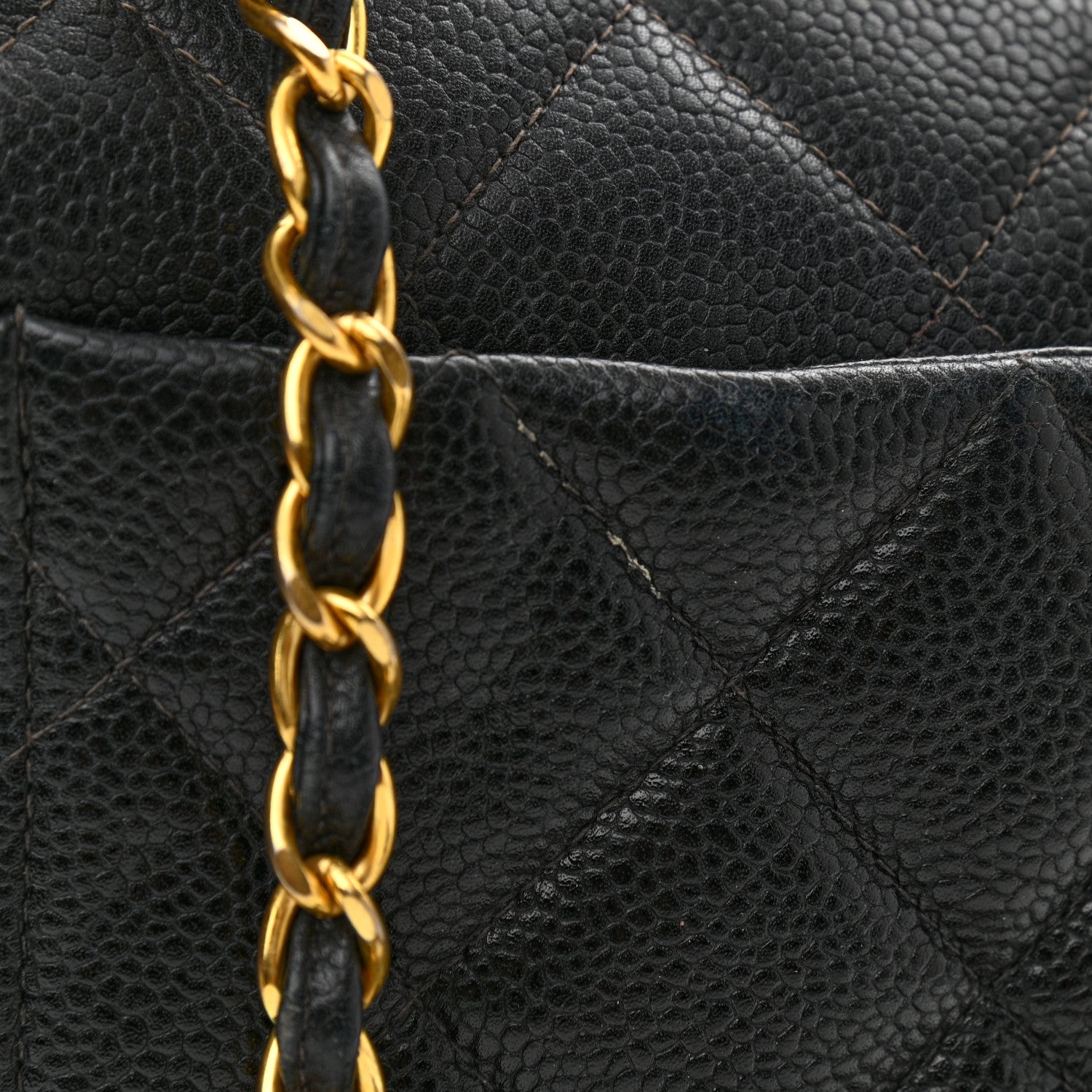 Chanel Caviar Quilted Medium Single Flap Black 13 of 13