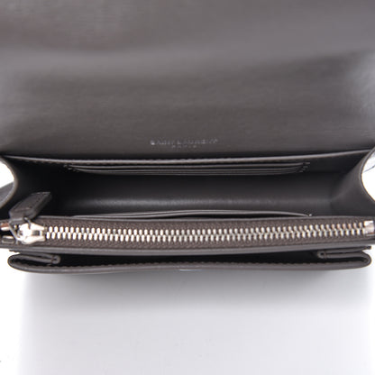 Saint Laurent Calfskin Monogram Sunset Chain Wallet Earth 5 of 9