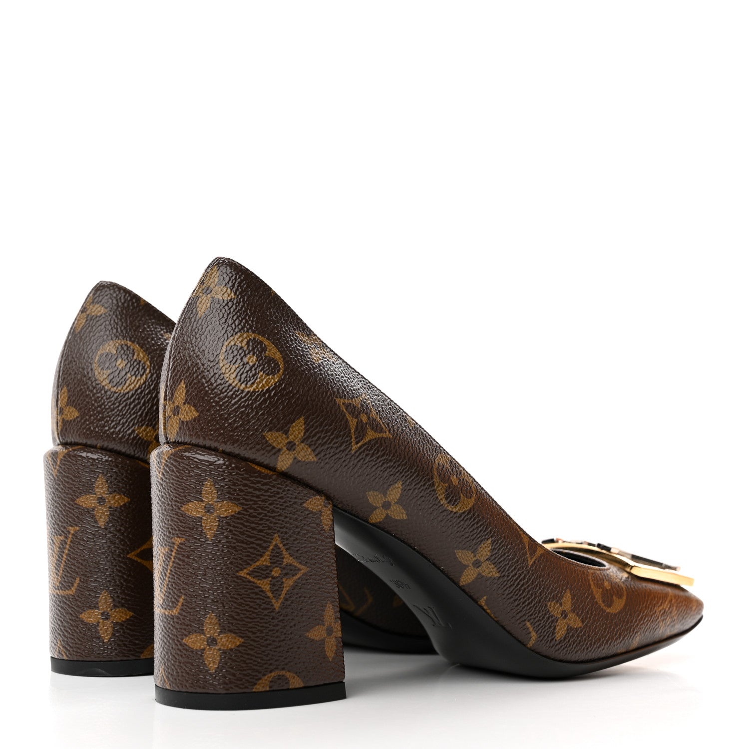 Louis Vuitton Monogram Madeleine Pumps 38.5 4 of 9