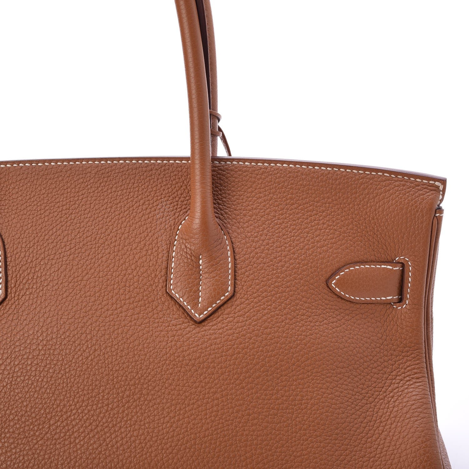 Hermes Togo JPG Shoulder Birkin II 42 Gold 32 of 35