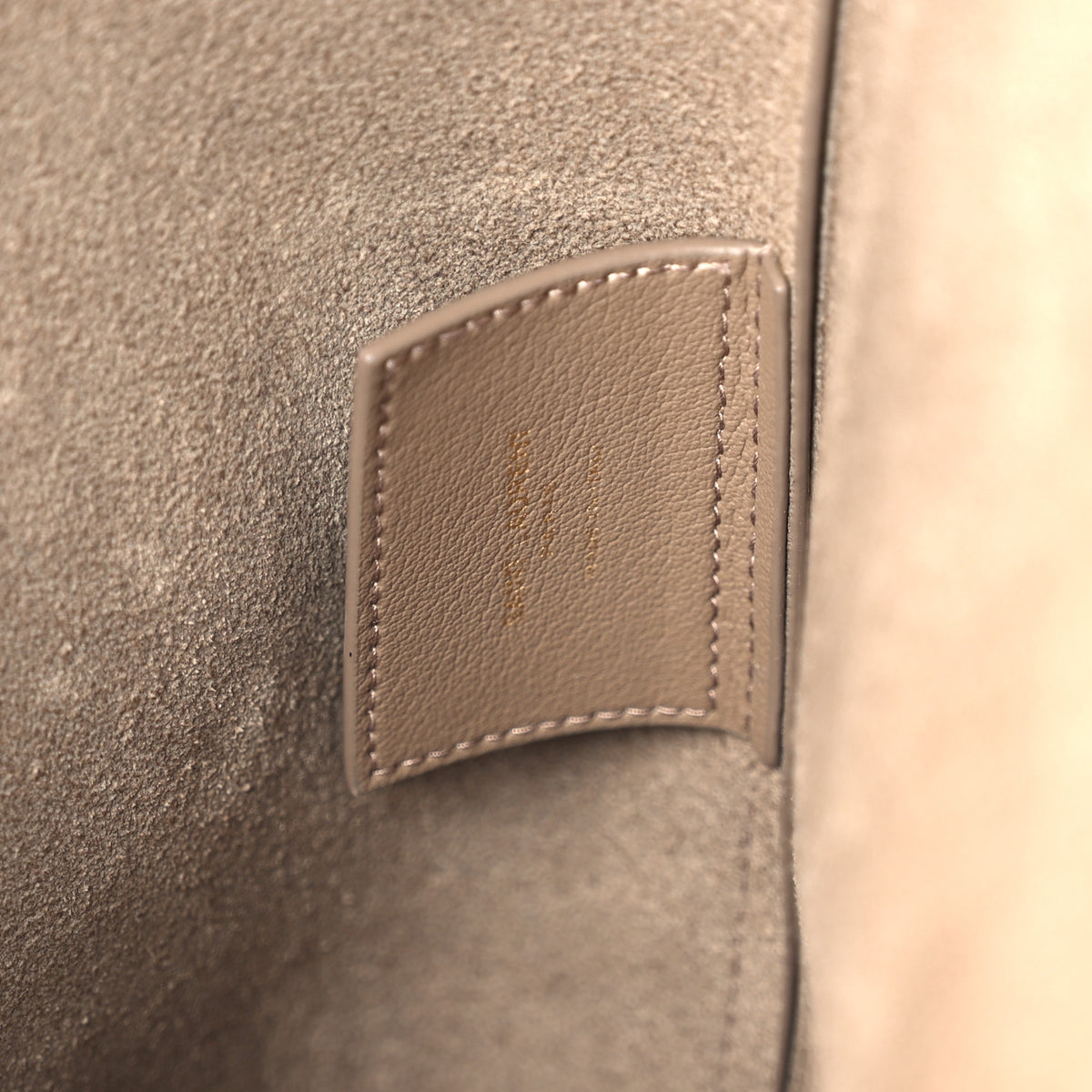 Saint Laurent Calfskin Large Shopping Tote Taupe 6 of 10