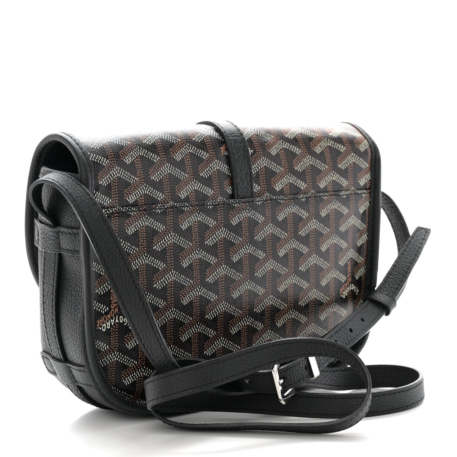 Goyard Goyardine Belvedere II PM Messenger Bag Black 3 of 9
