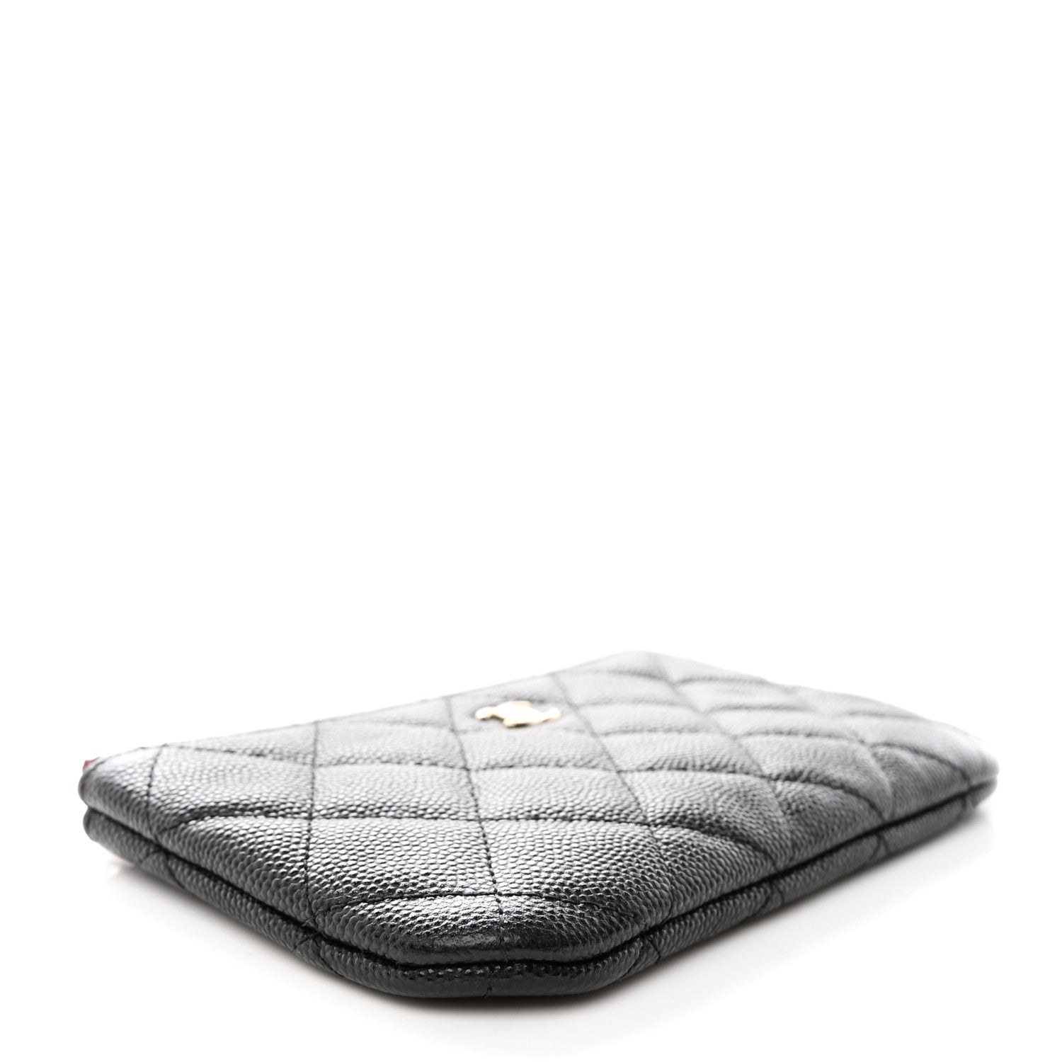 Chanel Caviar Quilted Small Pouch Black 4 of 8