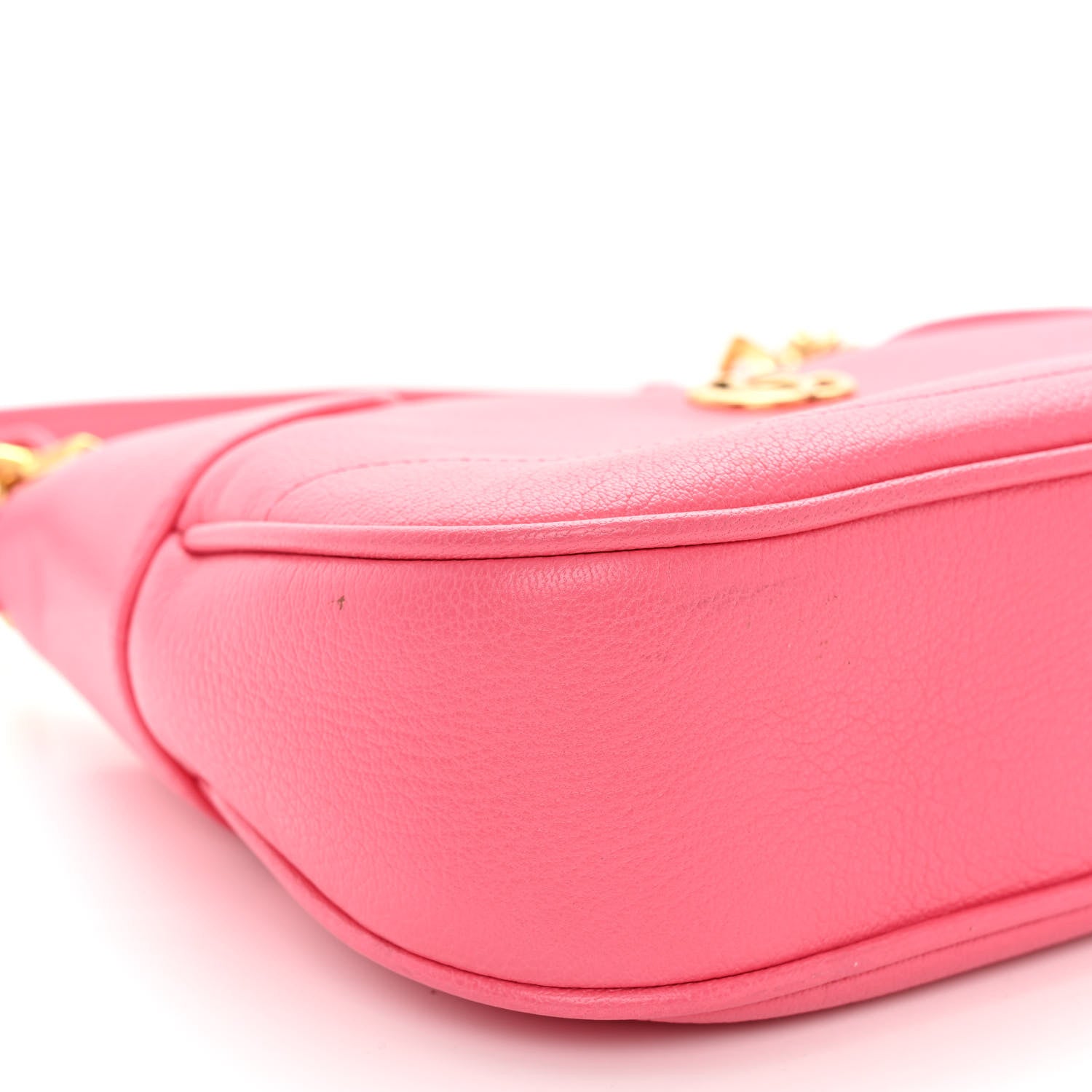 Gucci Goatskin Small Aphrodite Shoulder Bag Rhodamine Pink 8 of 9