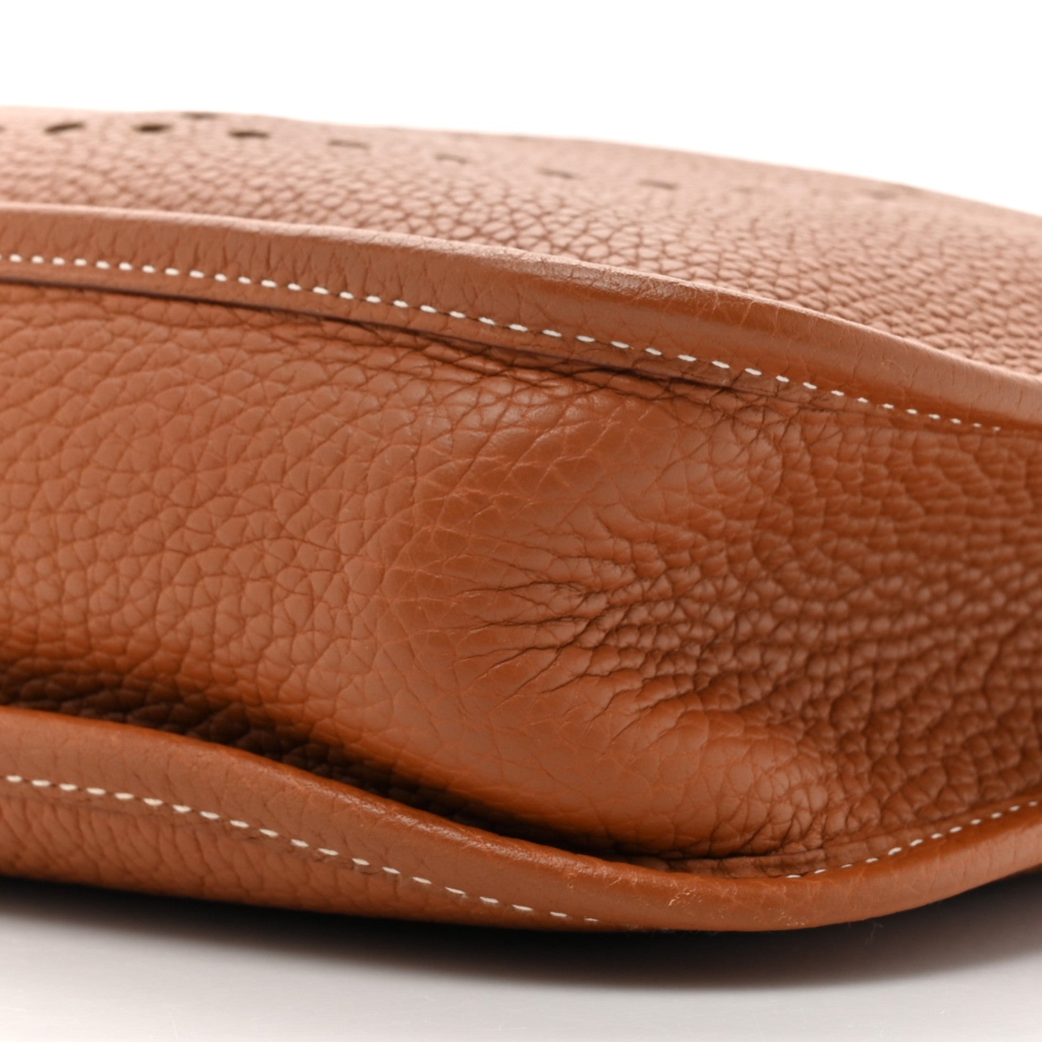 Hermes Taurillon Clemence Evelyne PM Gold 9 of 10
