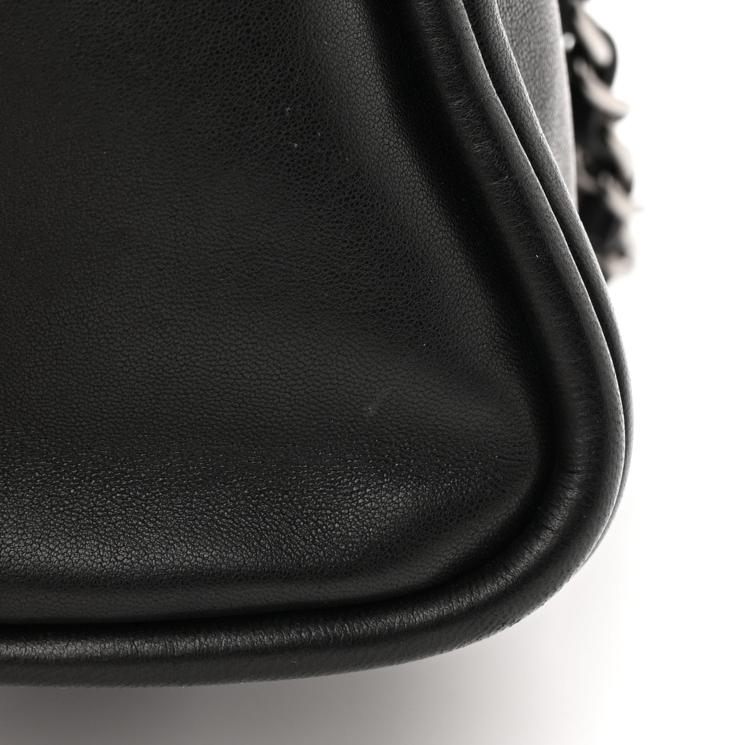 Chanel Lambskin Quilted Large Mademoiselle Double Flap Black 13 of 16