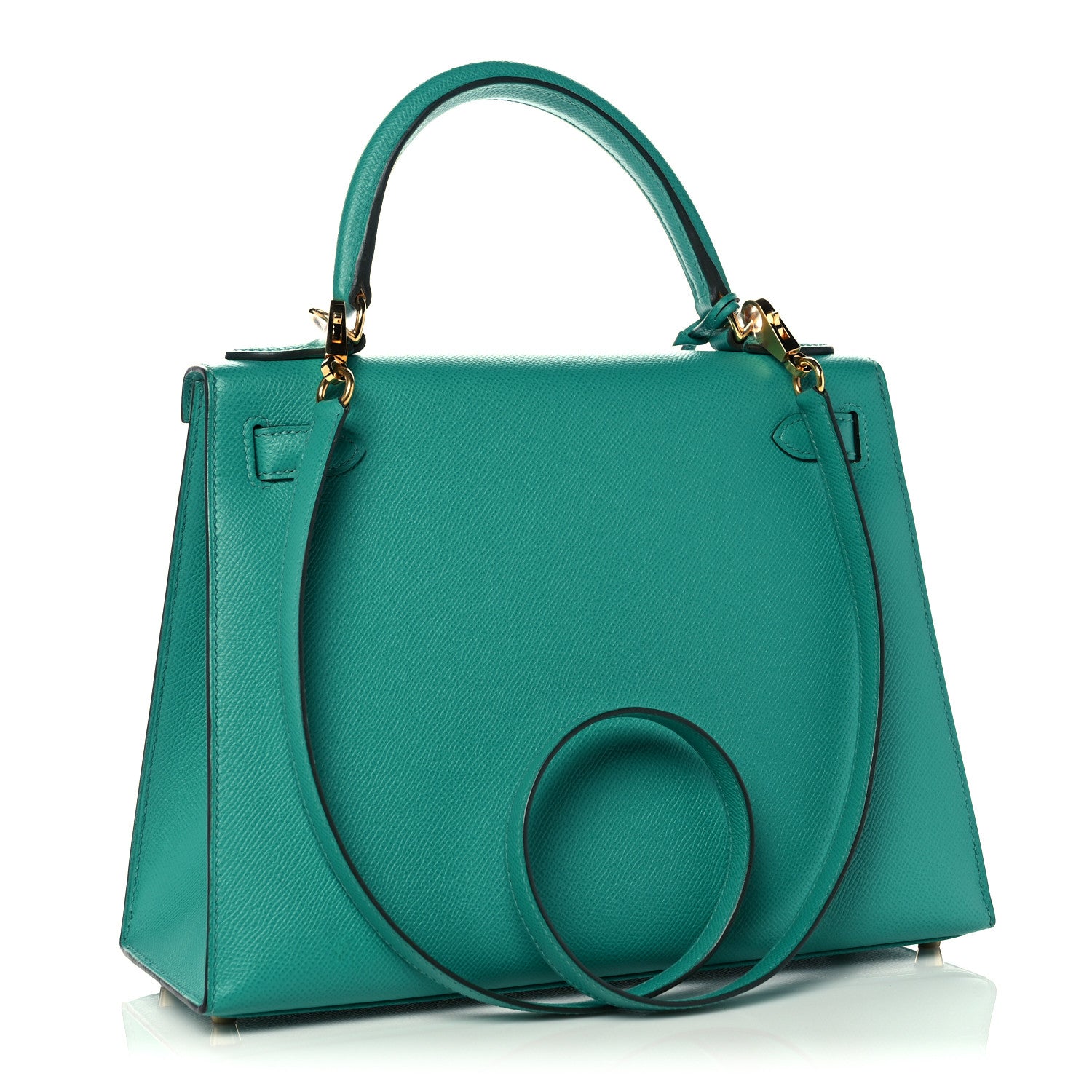 Hermes Epsom Kelly Sellier 28 Vert Verone 3 of 13