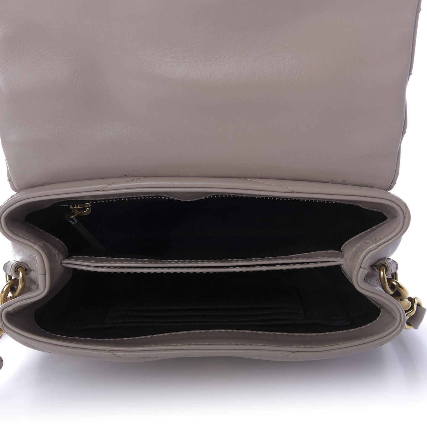 Calfskin Y Quilted Monogram Toy Loulou Satchel Light Natural