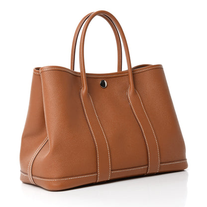Hermes Epsom Garden Party 30 TPM Gold 3 of 10