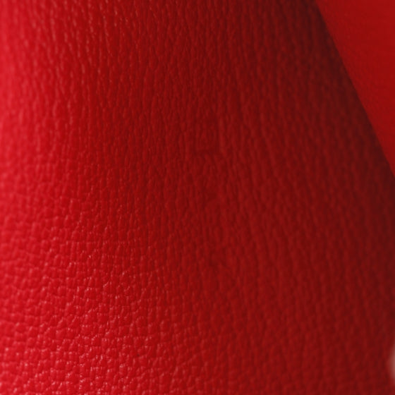 Chevre Bearn Wallet w Gusset Vermillion Red