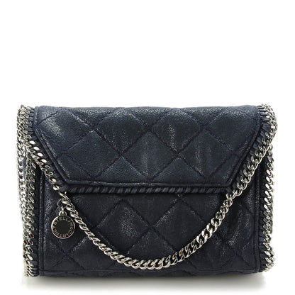 Stella McCartney Shaggy Deer Quilted Mini Falabella Shoulder Bag Black 1 of 8